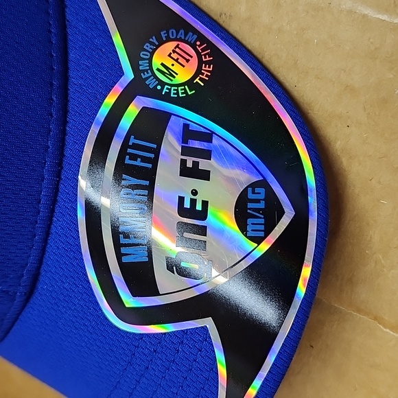 Blue UK Logo Cap University Of Kansas WILDCATS - Picture 2 of 8